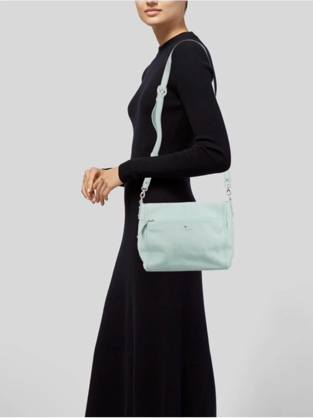 kate spade Mint Green Leather Crossbody Bag - Picture 4 of 11
